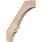 Ekena Millwork 3 1/2"W x 26"D x 30"H Balboa Smooth Knee Brace, Douglas Fir BRC04X26X30BOA00SDF - alternate 1